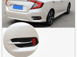 Moldura Cromada Para-choque Traseiro Civic G10 17 18 19 20