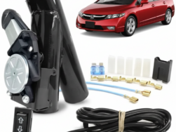 Kit Difusor Esportivo Inox Civic G8 - Acionamento Botão Eletrônico